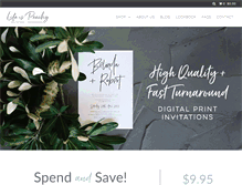 Tablet Screenshot of lifeispeachy.com.au